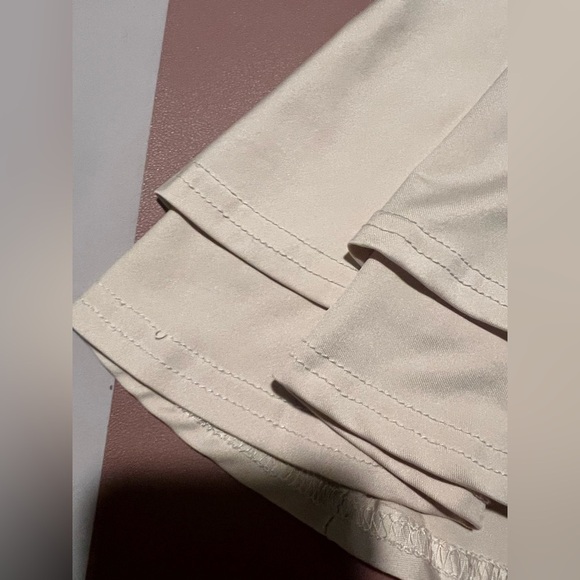 Skirt Girls Size Small Beige Tiered Pull On Elastic Waist (0219) - Picture 6 of 7